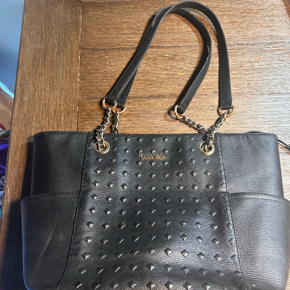 Calvin Klein leather Hayden Mercury shoulder bag - Picture 10 of 15